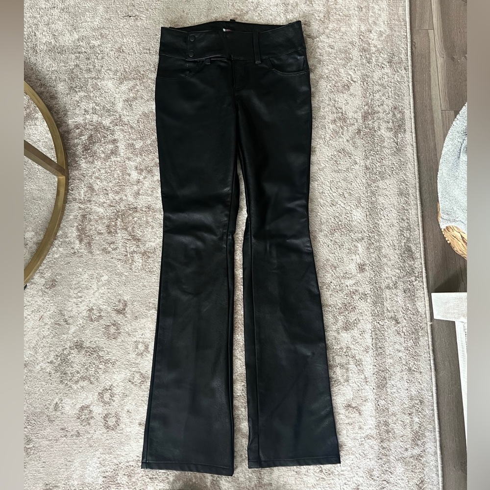 Low/Mid Waisted Leather Pants